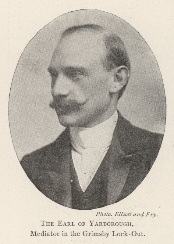 Yarborough grófja, közvetítő a grimsbyi zárlatban alkotó: English Photographer