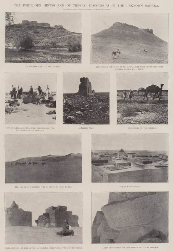 Tripoli tiltott hátországa, felfedezések az ismeretlen Szaharában alkotó: English Photographer