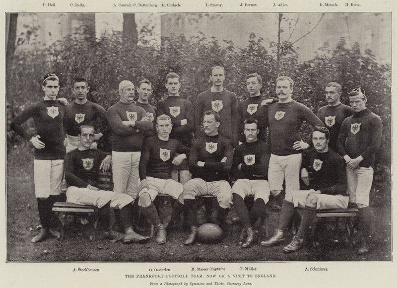 A Frankfort Football Team most Angliába látogat alkotó: English Photographer