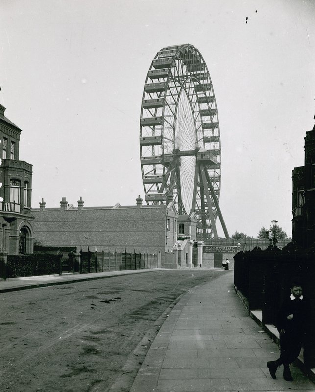 The Great Wheel, Earls Court; London alkotó: English Photographer