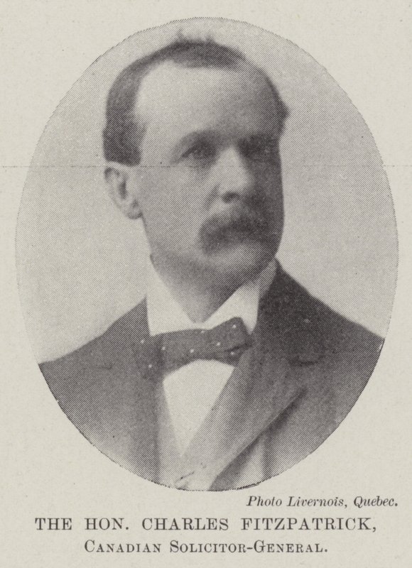 A tisztelt Charles Fitzpatrick, kanadai főügyész alkotó: English Photographer