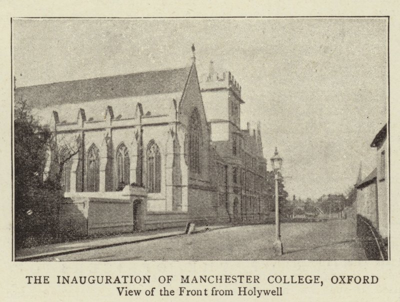 Az oxfordi Manchester College felavatása alkotó: English Photographer