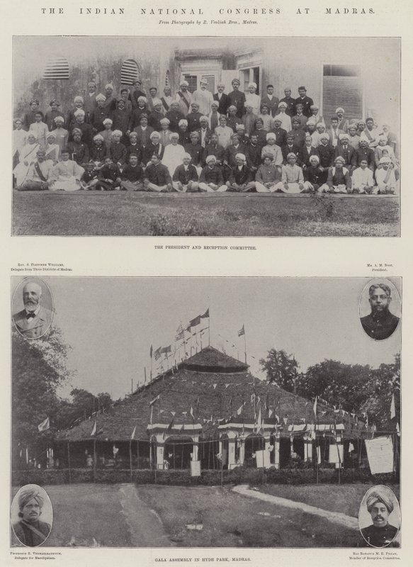 Indiai Nemzeti Kongresszus Madrasban alkotó: English Photographer