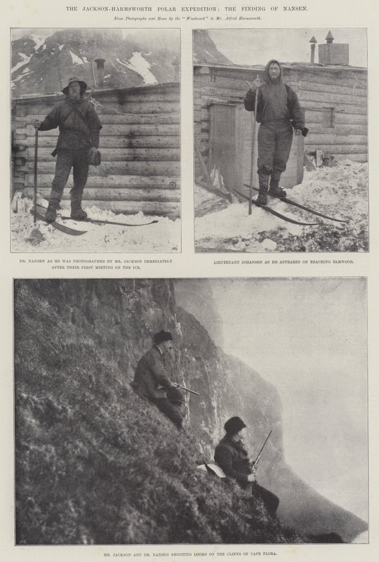 A Jackson-Harmsworth sarki expedíció, Nansen megtalálása alkotó: English Photographer