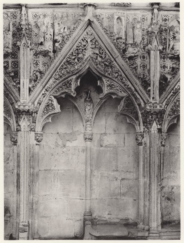The Lady Chapel, Ely Cathedral: North Side, XVIII (f/w fotó) alkotó: English Photographer