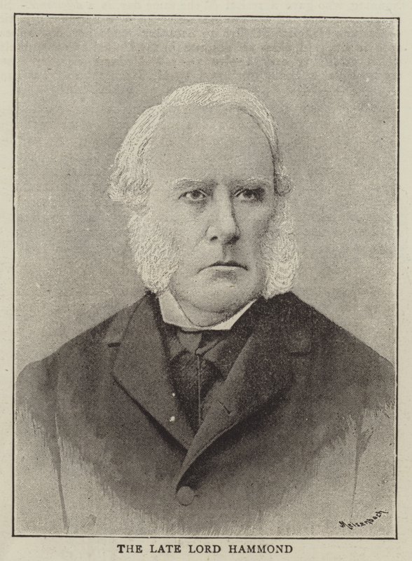 A néhai Lord Hammond alkotó: English Photographer