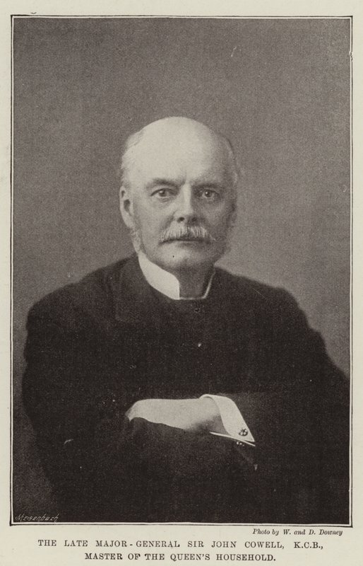 A néhai Sir John Cowell vezérőrnagy, KCB, a Queens Household mestere alkotó: English Photographer