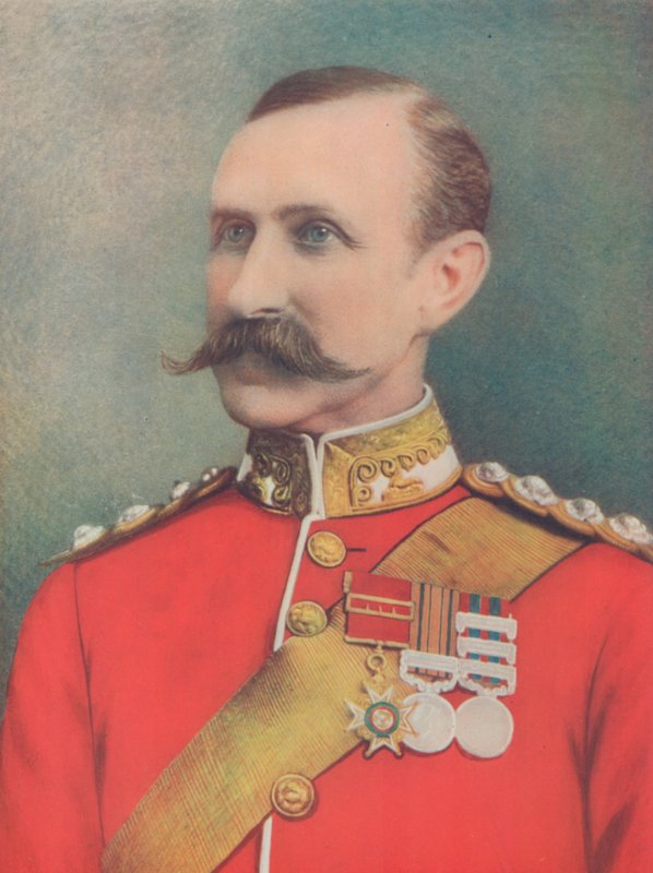 A néhai Sir W. Penn Symons vezérőrnagy. Halálosan megsebesült a dél-afrikai Talana Hillben alkotó: English Photographer