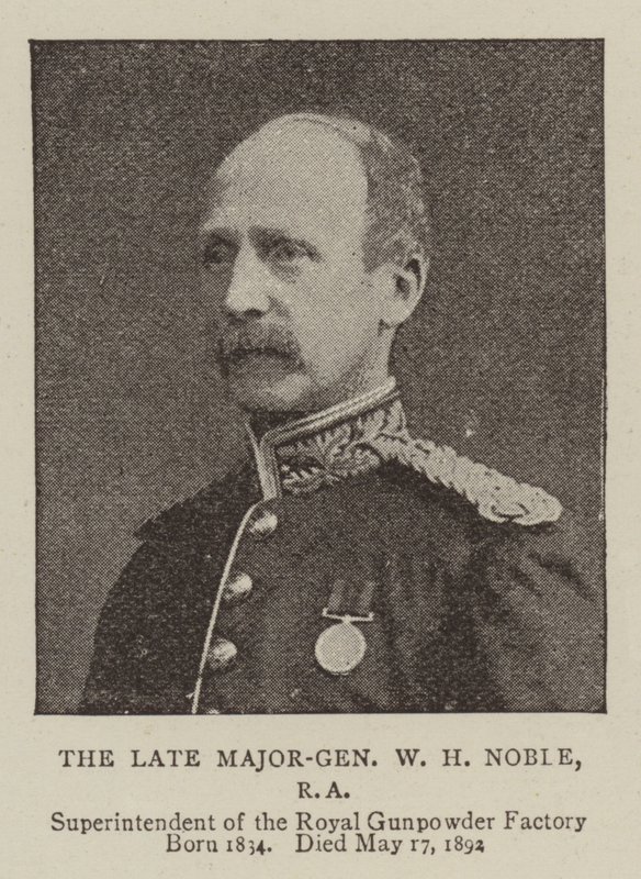 A néhai W H Noble vezérőrnagy, RA alkotó: English Photographer