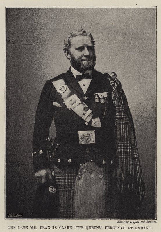 A néhai Francis Clark, a Queens személyi kísérője alkotó: English Photographer