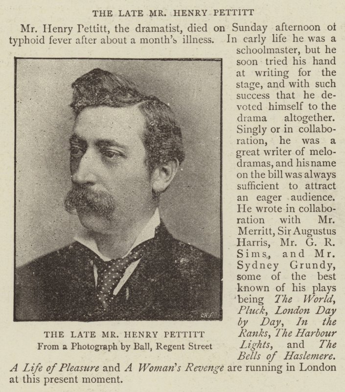 A néhai Henry Pettitt alkotó: English Photographer