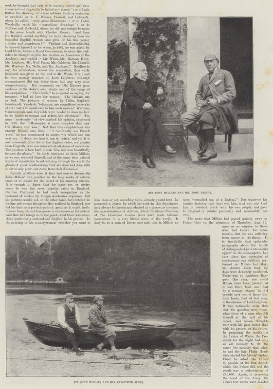A néhai Sir John Everett Millais alkotó: English Photographer