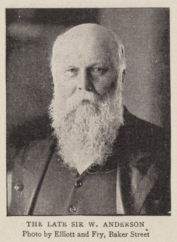 A néhai Sir W Anderson alkotó: English Photographer