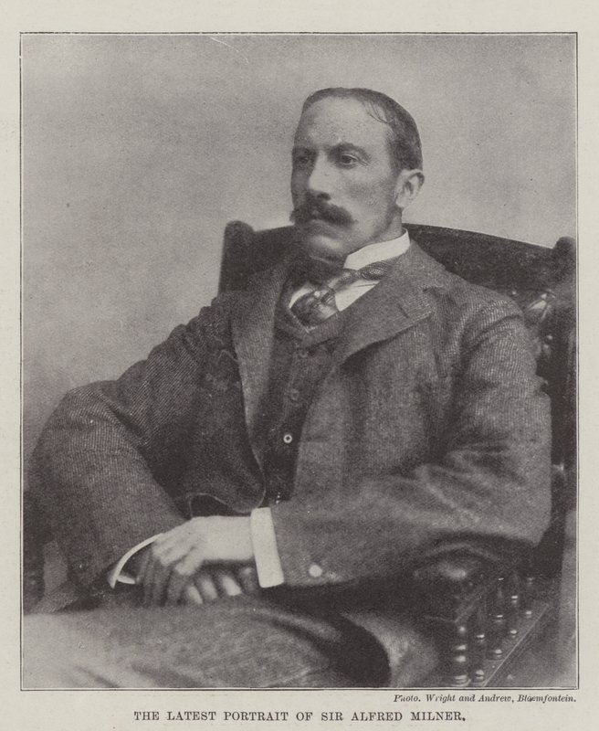 Sir Alfred Milner legújabb portréja alkotó: English Photographer