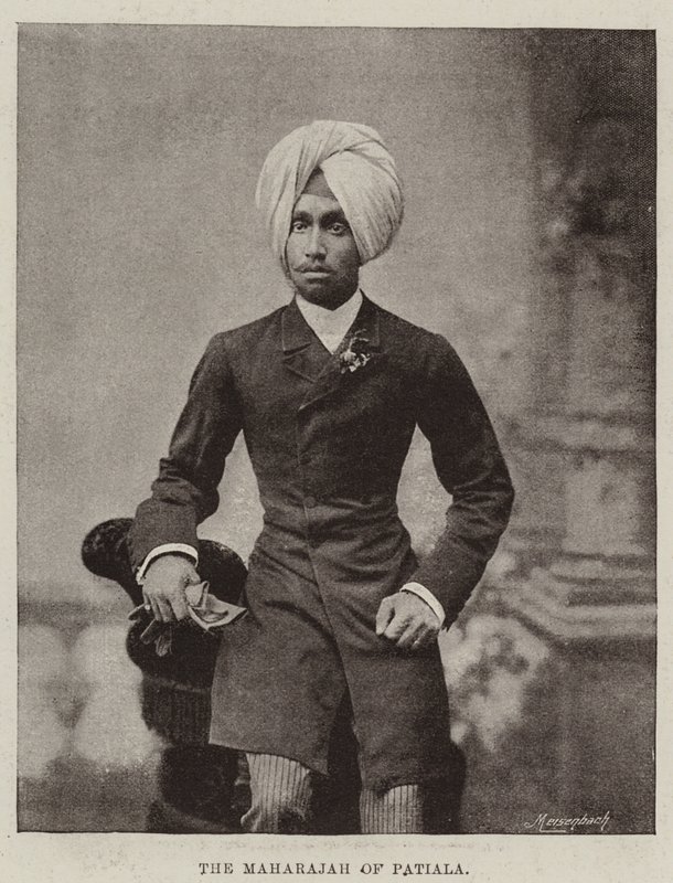 Patiala maharadzsája alkotó: English Photographer