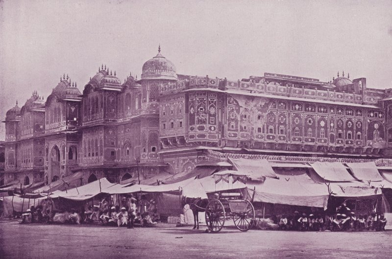 A Maharajahs College, Jeypore alkotó: English Photographer