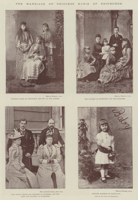 Marie edinburghi hercegnő házassága alkotó: English Photographer