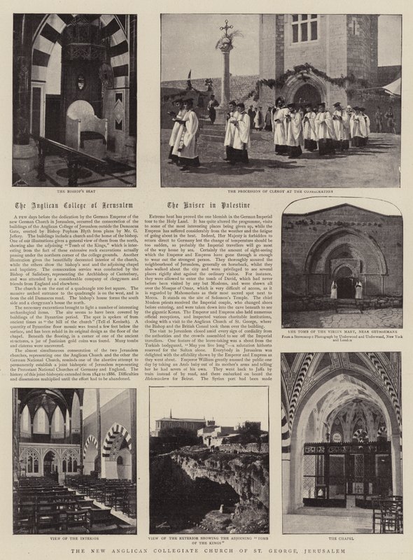 Szent György új anglikán kollégiumi templom, Jeruzsálem alkotó: English Photographer