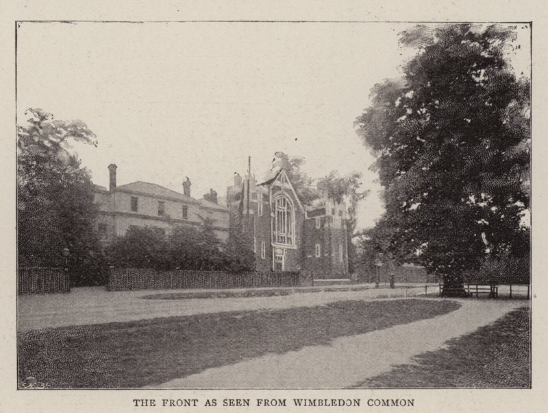 A Kings College School új épületei, Wimbledon Common alkotó: English Photographer