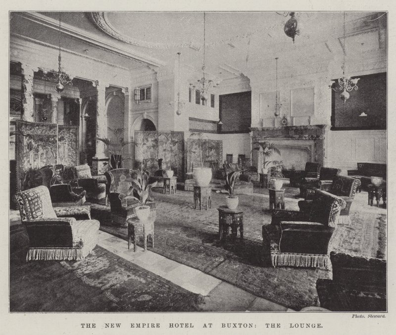 A New Empire Hotel Buxtonban, a Lounge alkotó: English Photographer