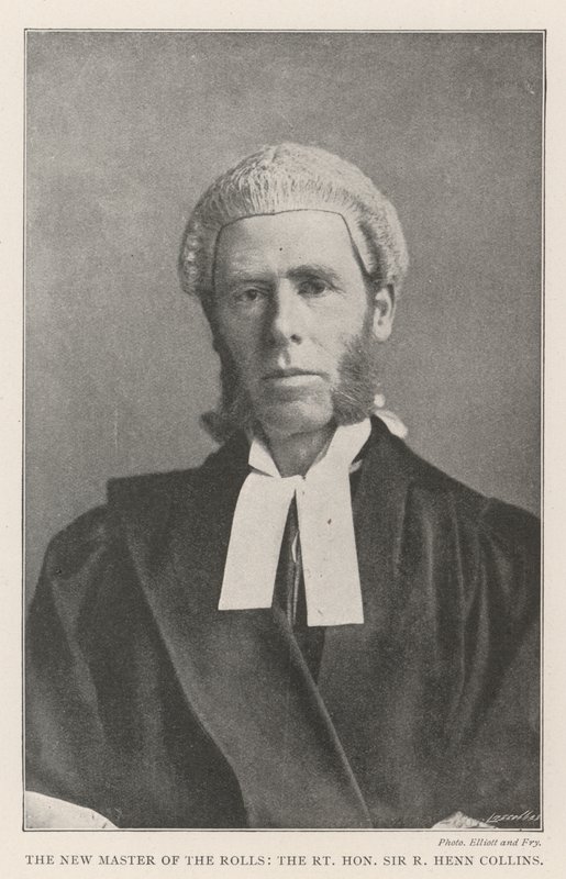 A tekercsek új mestere, a helyes, tisztelt Sir R. Henn Collins alkotó: English Photographer