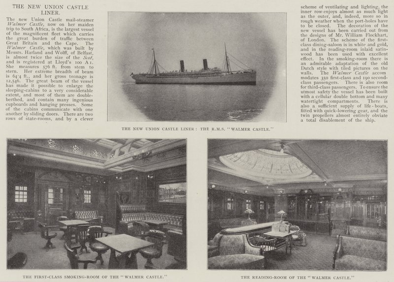 A New Union Castle Liner alkotó: English Photographer