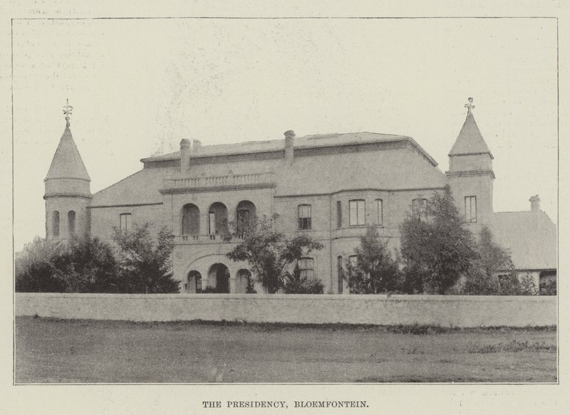 Az elnökség, Bloemfontein alkotó: English Photographer