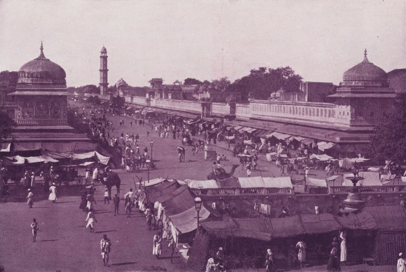 A Principal Street, Jeypore alkotó: English Photographer