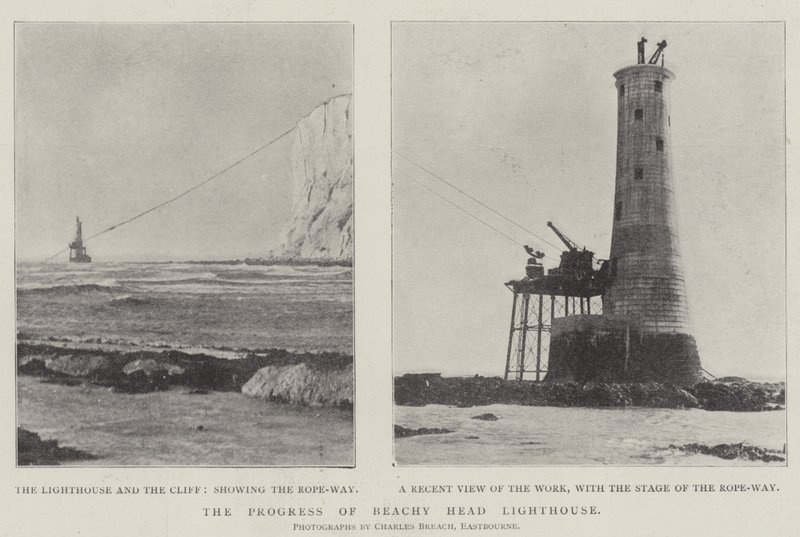 Beachy Head világítótorony fejlődése alkotó: English Photographer