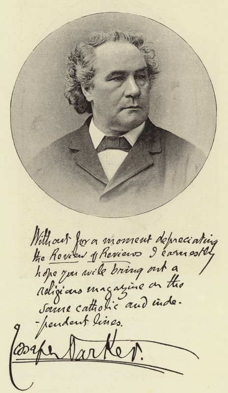 Joseph Parker tiszteletes, DD alkotó: English Photographer