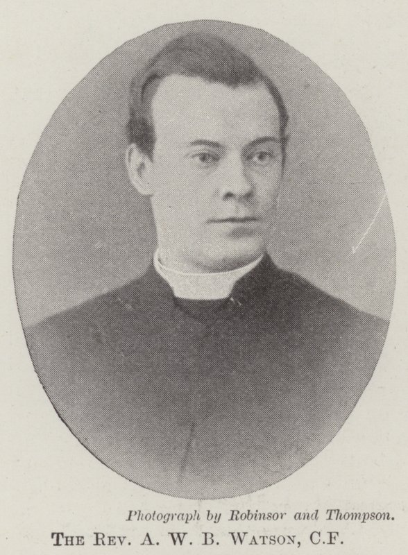 A W B Watson tiszteletes, CF alkotó: English Photographer
