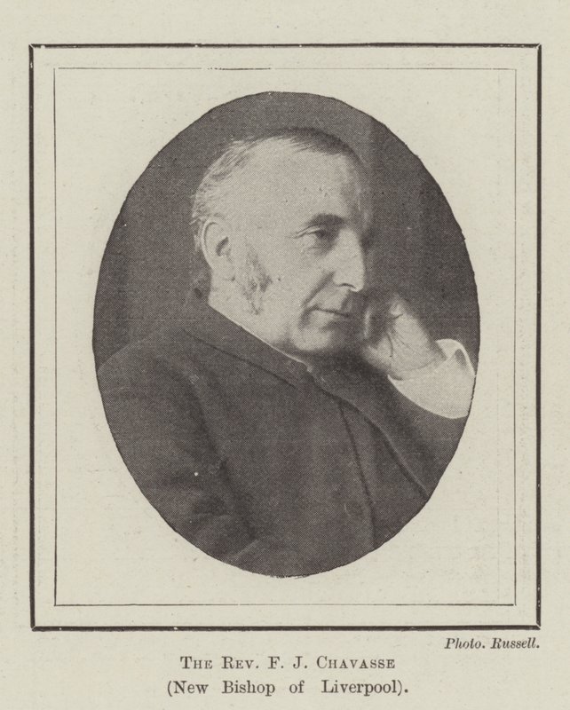 F J Chavasse tiszteletes, Liverpool új püspöke alkotó: English Photographer