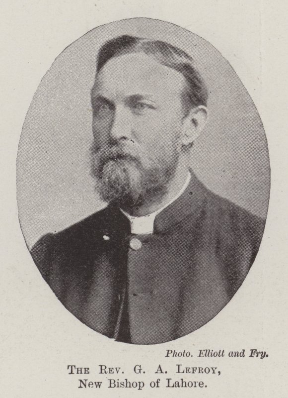 G A Lefroy tiszteletes, Lahore új püspöke alkotó: English Photographer