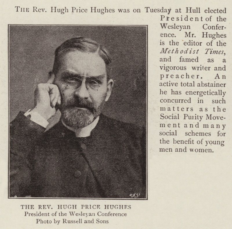 Hugh Price Hughes tiszteletes alkotó: English Photographer