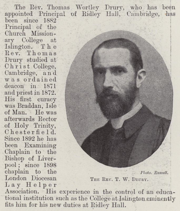 T W Drury tiszteletes alkotó: English Photographer