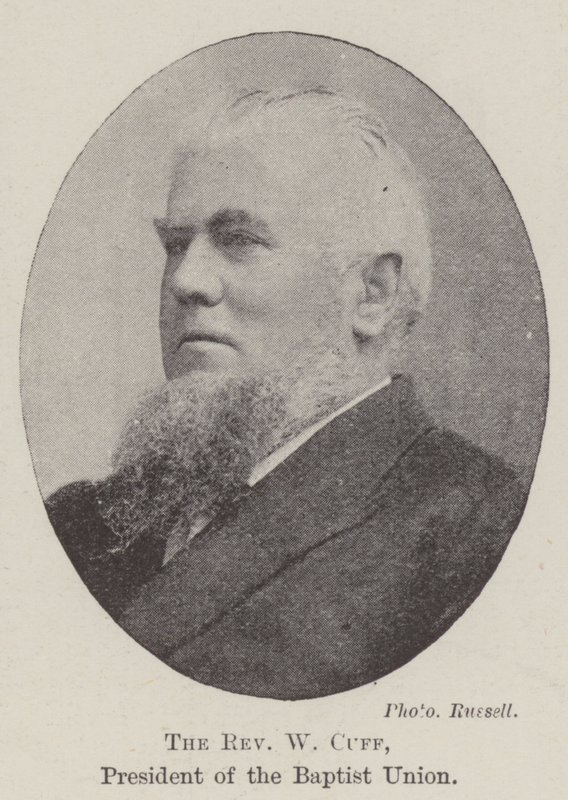 W mandzsetta tiszteletes, a Baptista Szövetség elnöke alkotó: English Photographer
