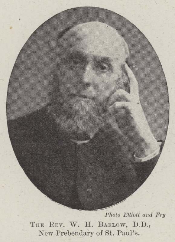 W H Barlow tiszteletes, DD, St Pauls új prebendája alkotó: English Photographer