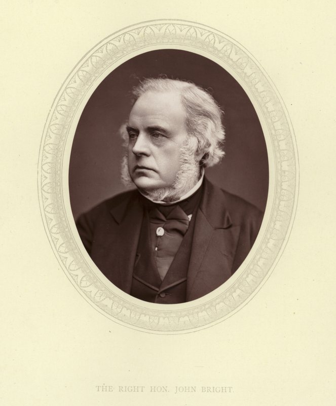 A jobb tiszt. John Bright alkotó: English Photographer