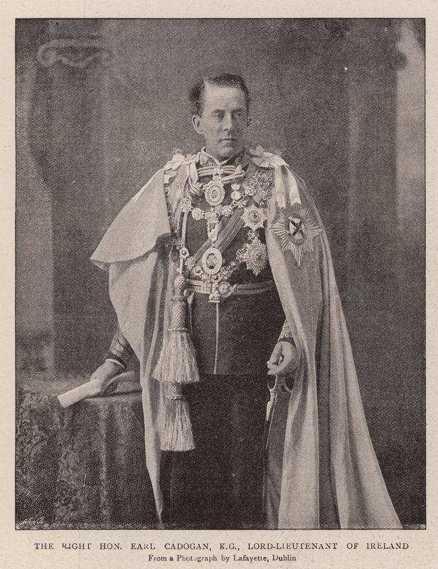 The Right Honorable Earl Cadogan, KG, Írország lord-hadnagya alkotó: English Photographer