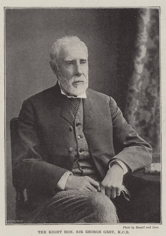 Az igaz, tisztelt Sir George Grey, KCB alkotó: English Photographer