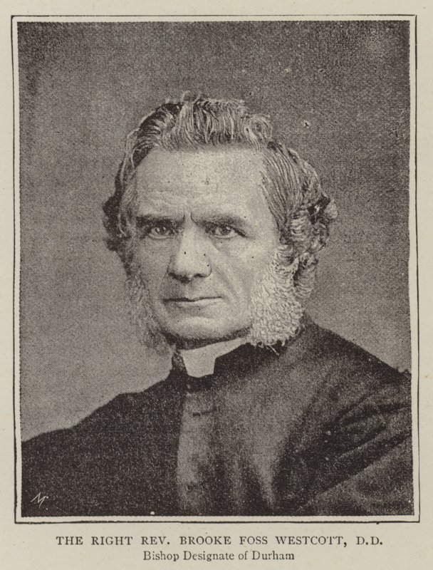 A jobb tiszteletes Brooke Foss Westcott, DD alkotó: English Photographer