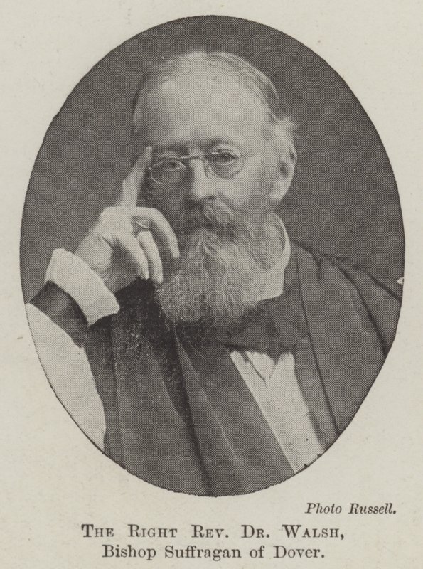 Dr. Walsh tiszteletes, Suffragan doveri püspök alkotó: English Photographer