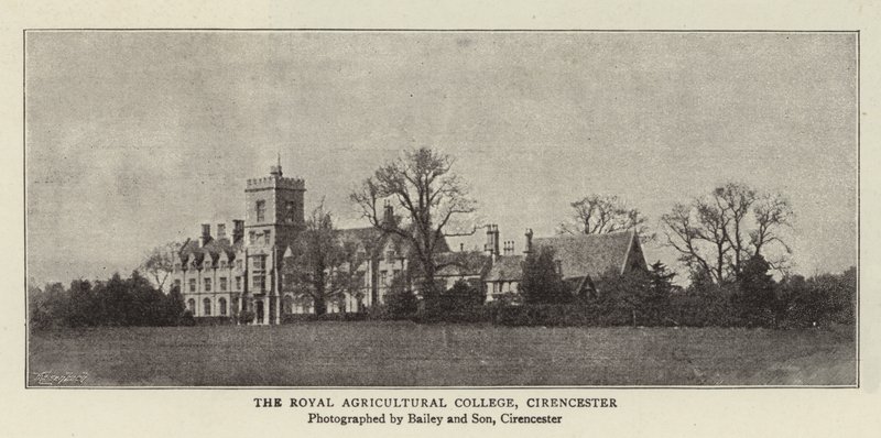 A Királyi Mezőgazdasági Főiskola, Cirencester alkotó: English Photographer