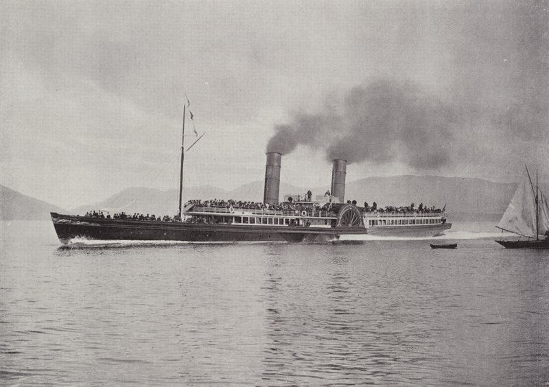 A Royal Mail Steamer Columba alkotó: English Photographer