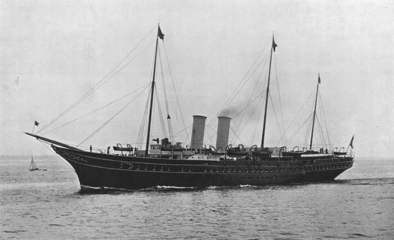 The Royal Yacht Victoria and Albert (f/w fotó) alkotó: English Photographer