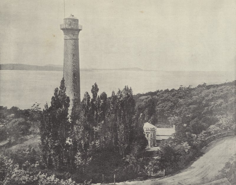 A Shot Tower, Browns River alkotó: English Photographer