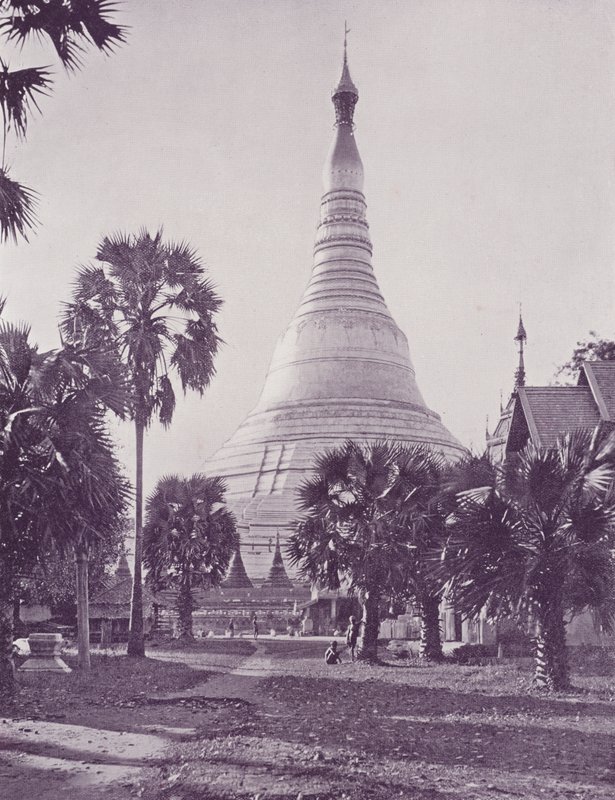 A Shway Dagon pagoda, Rangoon alkotó: English Photographer
