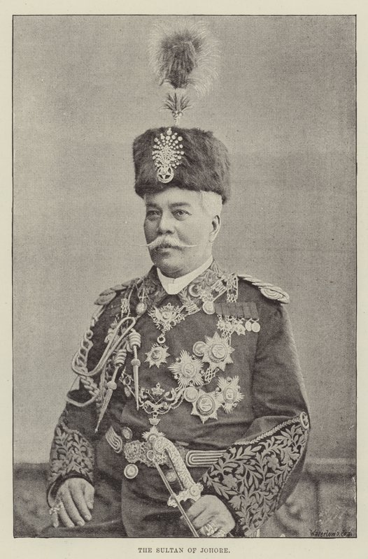 Johore szultána alkotó: English Photographer