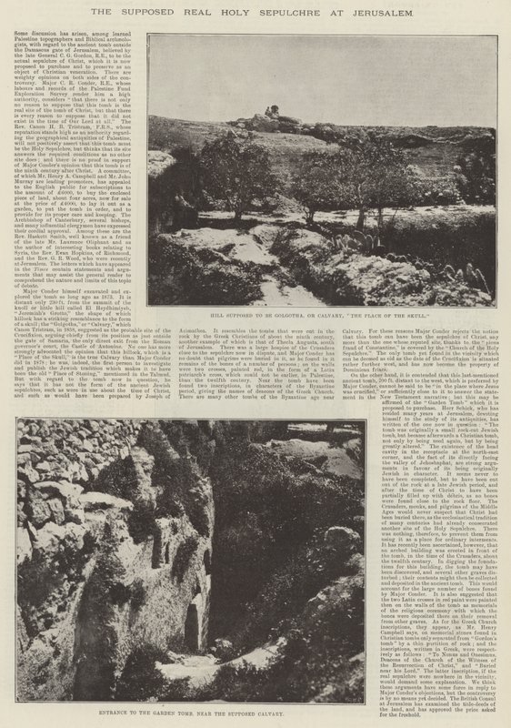 Az állítólagos igazi szent sír Jeruzsálemben alkotó: English Photographer