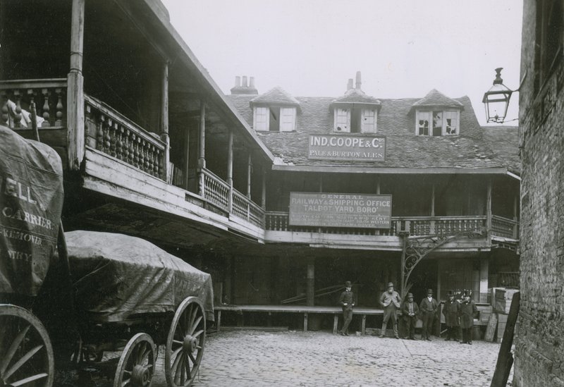 A Tabard Inn, Southwark alkotó: English Photographer